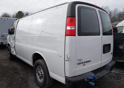 2024 GMC Savana Cargo Rwd 2500 Regular Wheelbase Work Van from USA, damaged, VIN 1GTW7AFP2R1185059